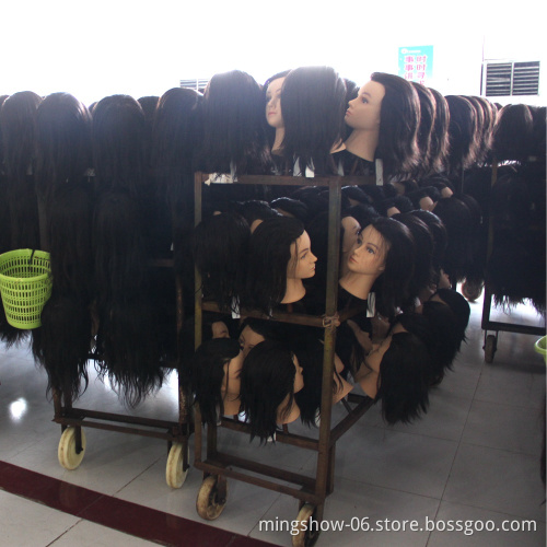 New Soft Silicone Mannequin Manikin Head with Shoulder Bone Face Body Massage for display training head